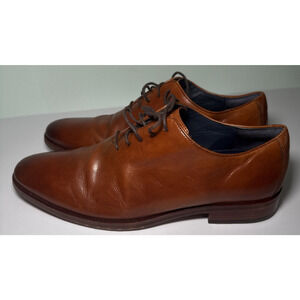 Cole Haan Oxford Mens Size 10 M Brown Leather C26589 Lace Up Dress Shoes